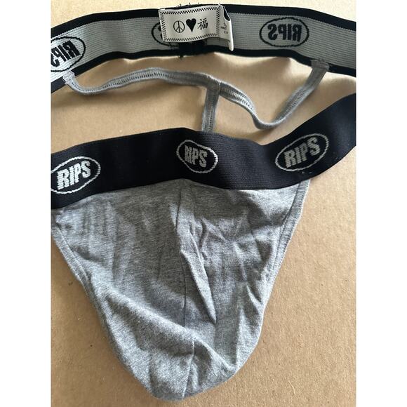 NWOT x4 RARE RIPS micro thing men’s underwear gray white black XL - Picture 4 of 8